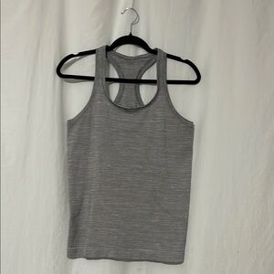 lululemon athletica Black and White Striped Tank Top